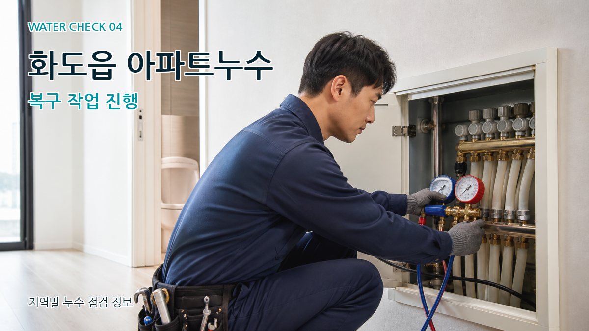 화도읍 누수탐지 누수탐지 이미지