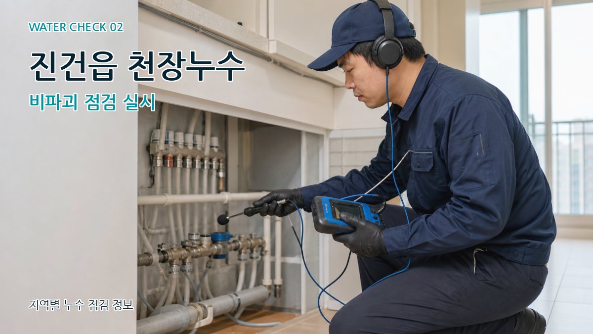 진건읍 화장실누수 누수탐지 이미지