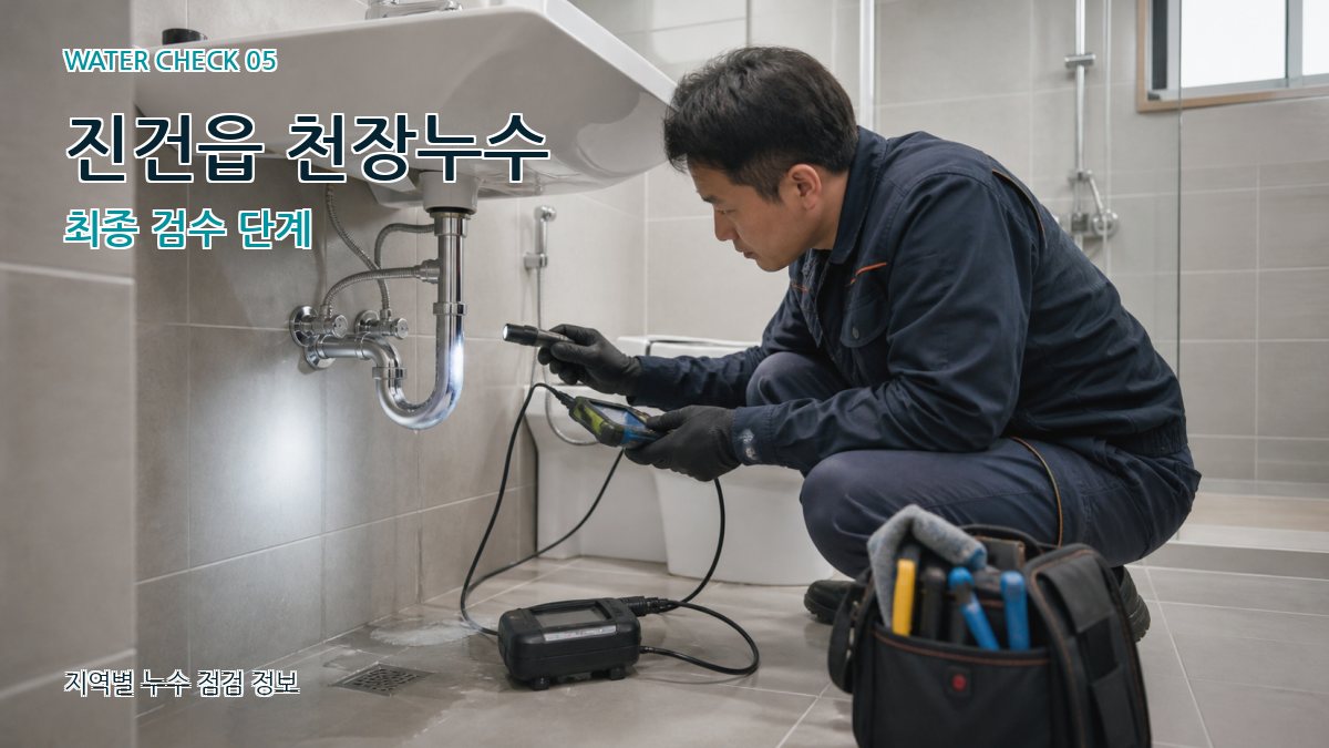 진건읍 누수공사 누수탐지 이미지