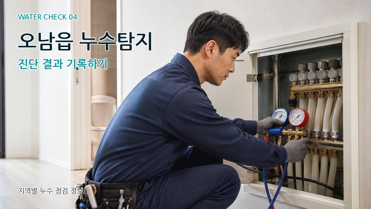 오남읍 누수탐지 누수탐지 이미지