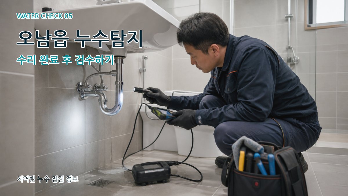 오남읍 누수공사 누수탐지 이미지