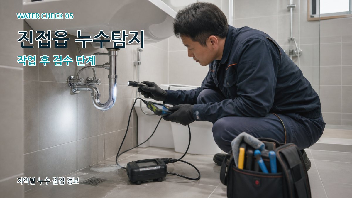 진접읍 누수공사 누수탐지 이미지