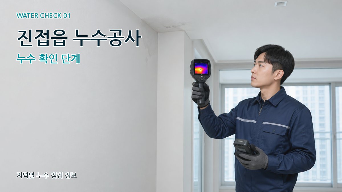 진접읍 아파트누수 누수탐지 이미지