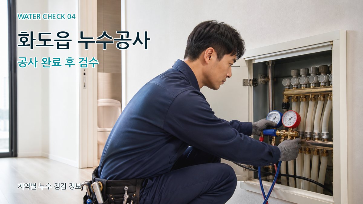 화도읍 누수탐지 누수탐지 이미지