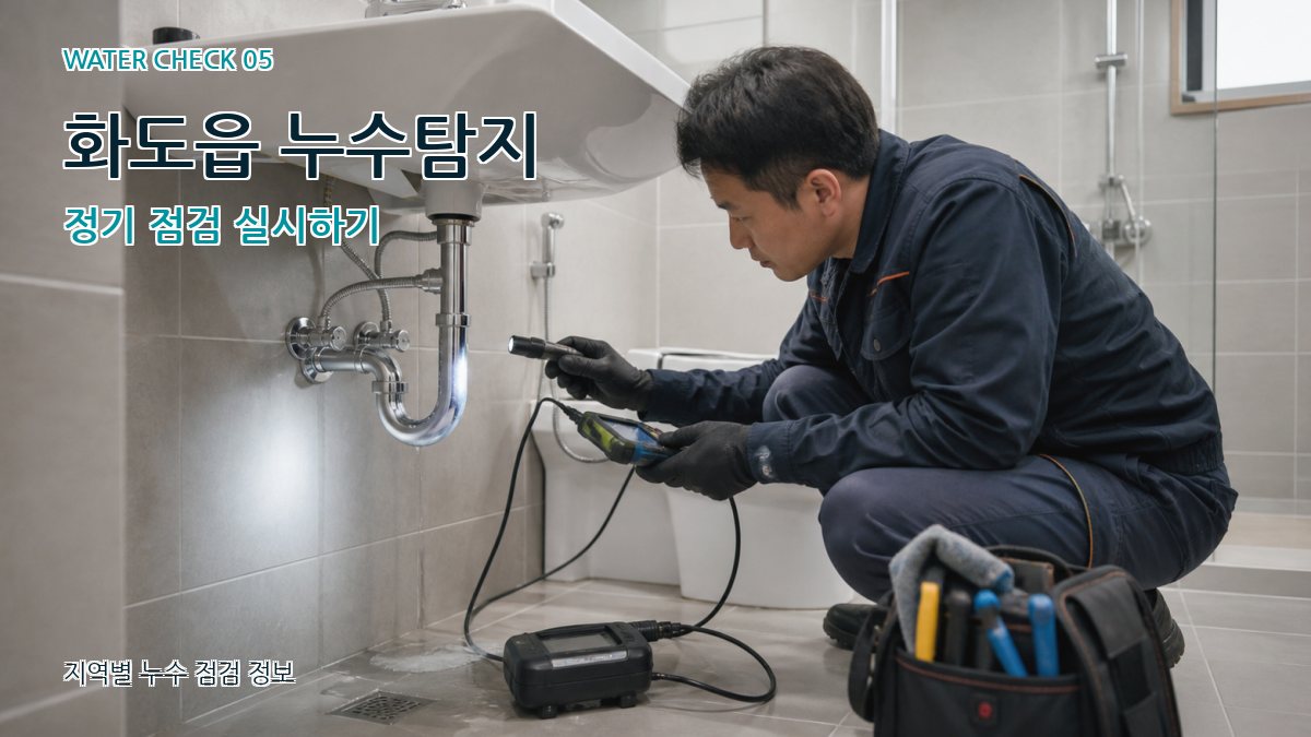 화도읍 누수공사 누수탐지 이미지