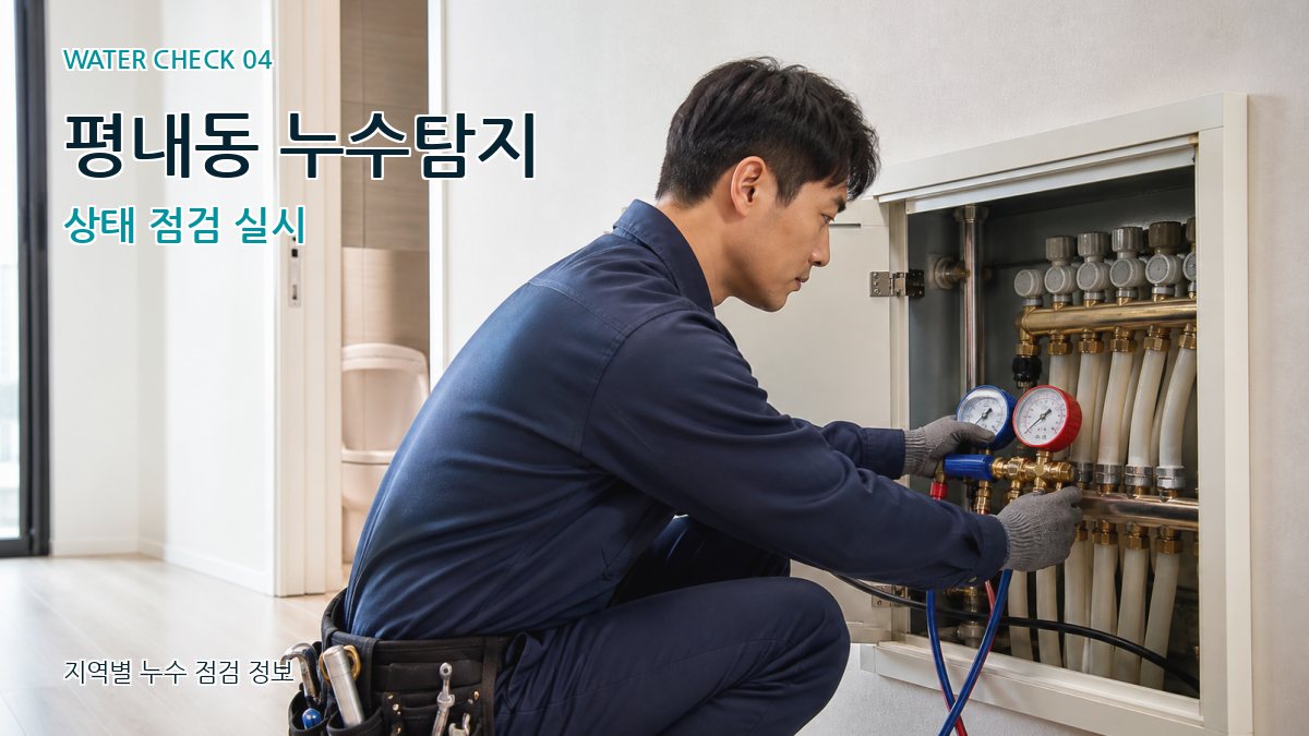 평내동 누수탐지 누수탐지 이미지