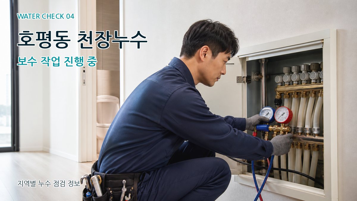호평동 누수탐지 누수탐지 이미지