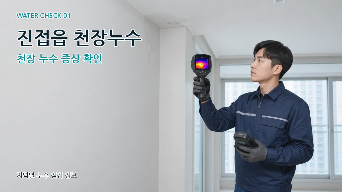 진접읍 아파트누수 누수탐지 이미지