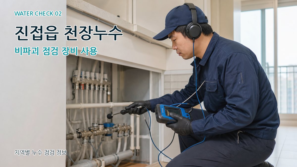 진접읍 화장실누수 누수탐지 이미지