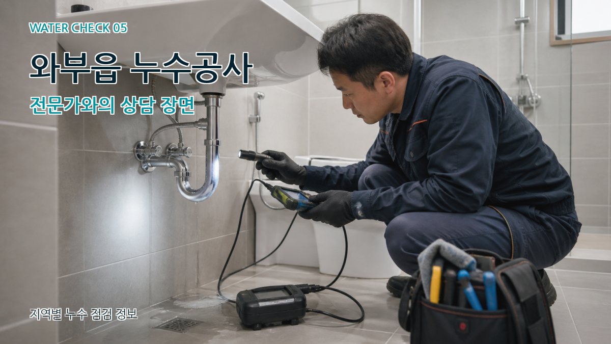 와부읍 누수공사 누수탐지 이미지