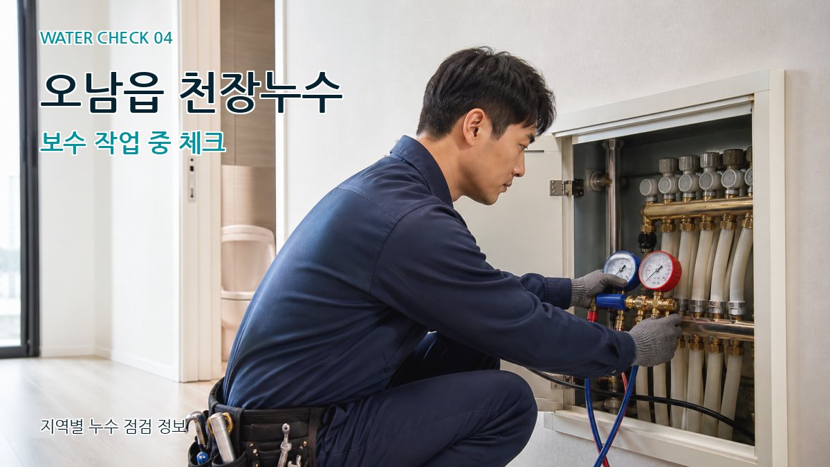 오남읍 누수탐지 누수탐지 이미지