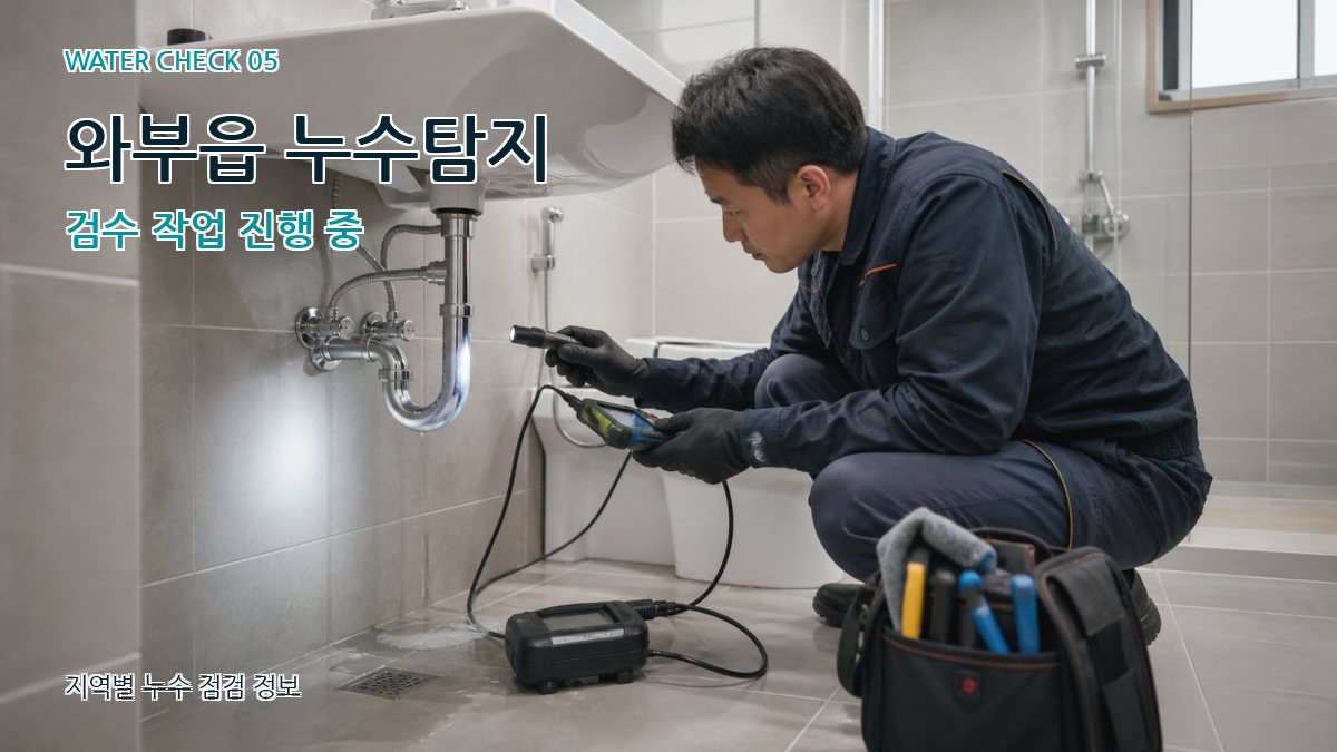 와부읍 누수공사 누수탐지 이미지