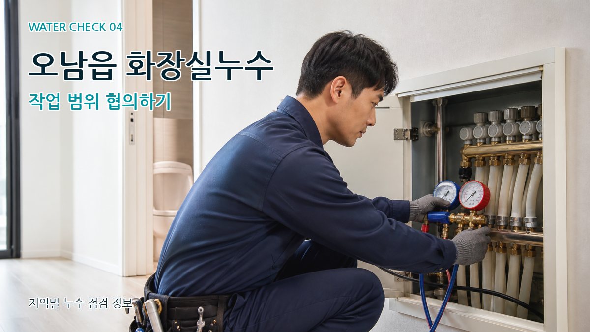 오남읍 누수탐지 누수탐지 이미지