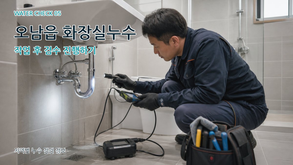 오남읍 누수공사 누수탐지 이미지