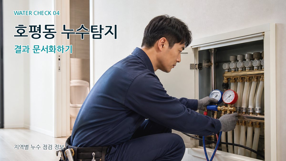 호평동 누수탐지 누수탐지 이미지