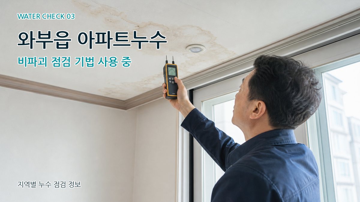 와부읍 천장누수 누수탐지 이미지