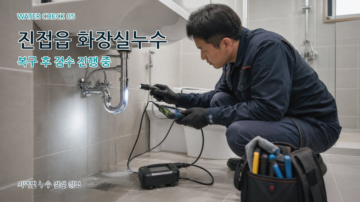 진접읍 누수공사 누수탐지 이미지