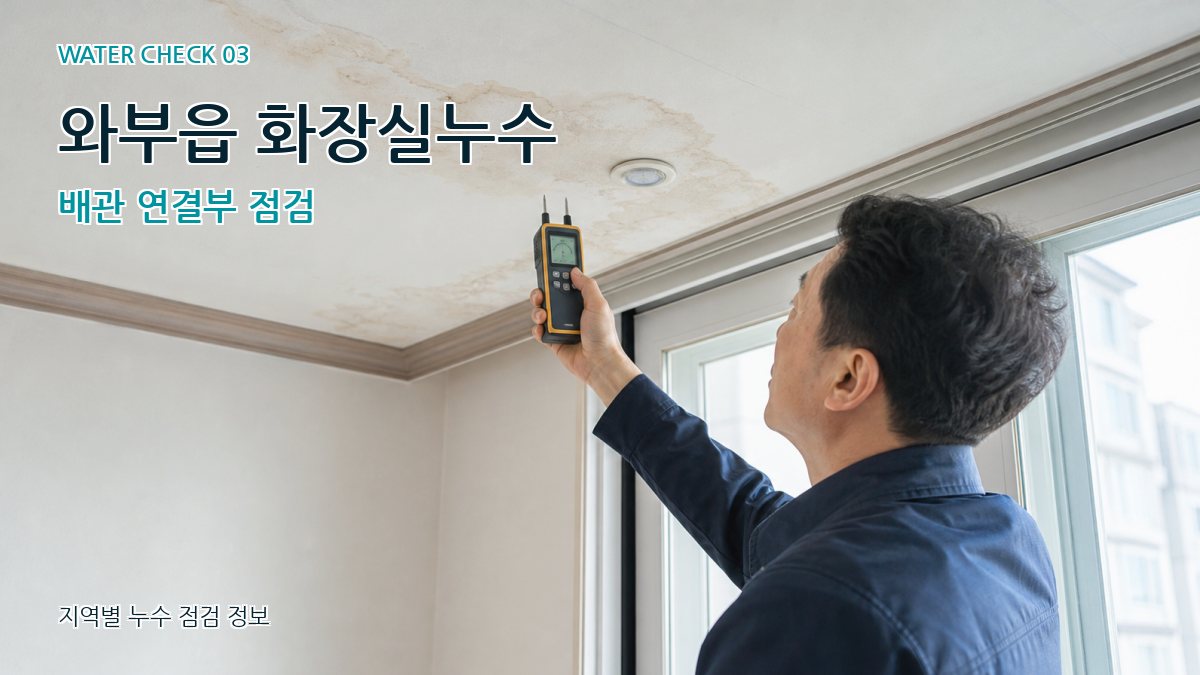와부읍 천장누수 누수탐지 이미지