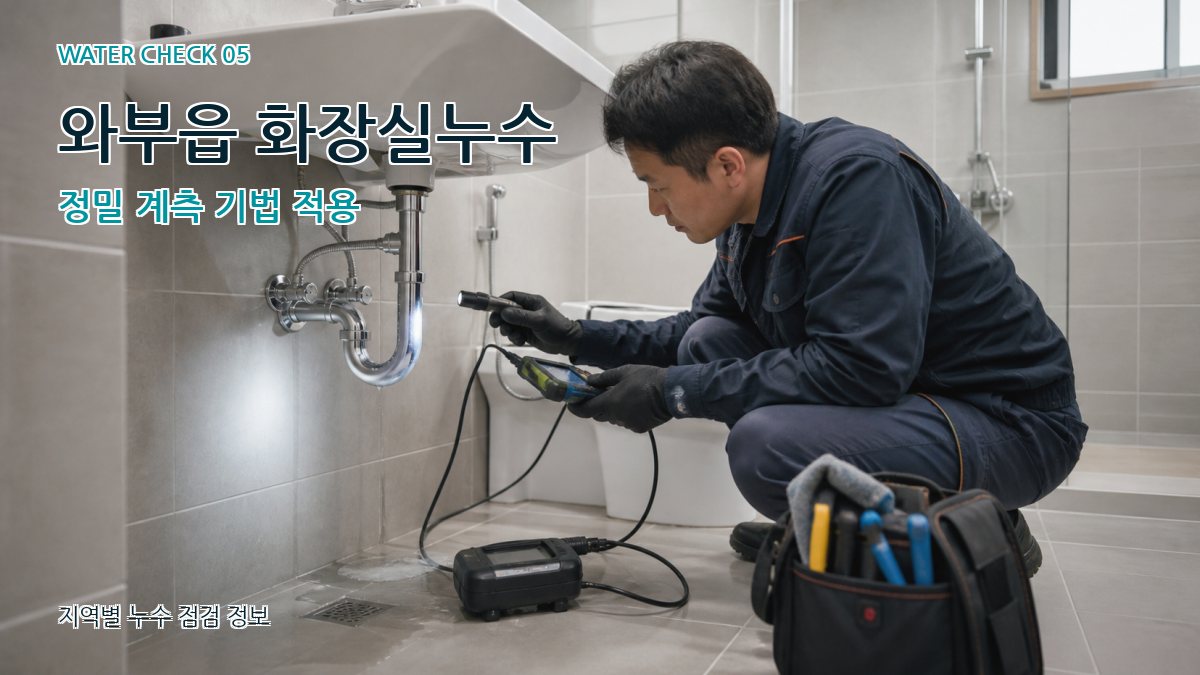 와부읍 누수공사 누수탐지 이미지